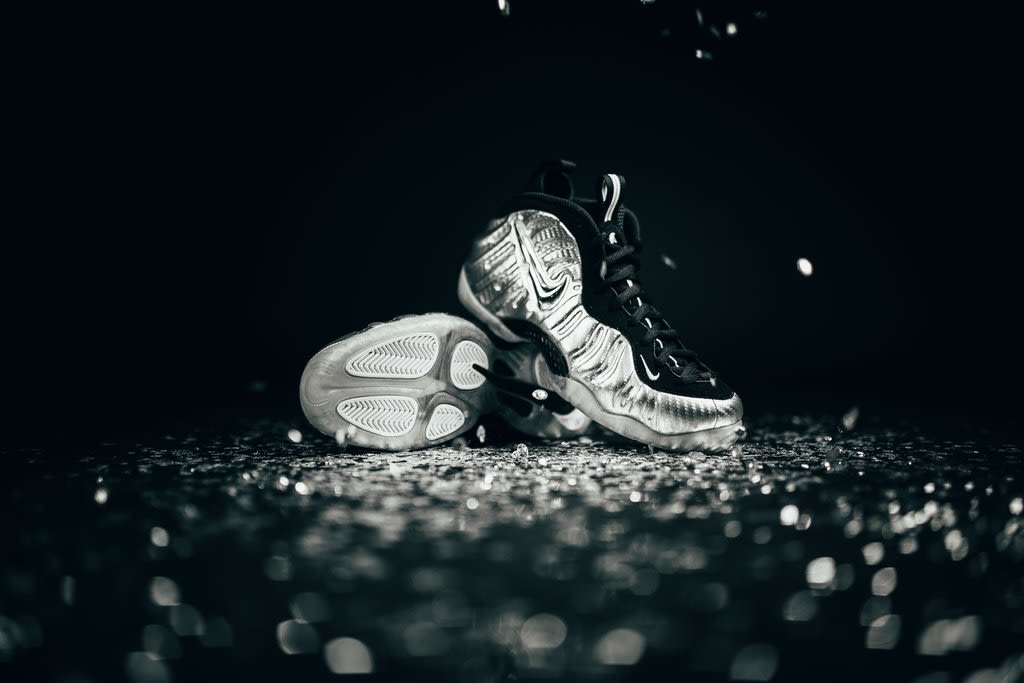 Nike Air Foamposite Pro Silver Surfer