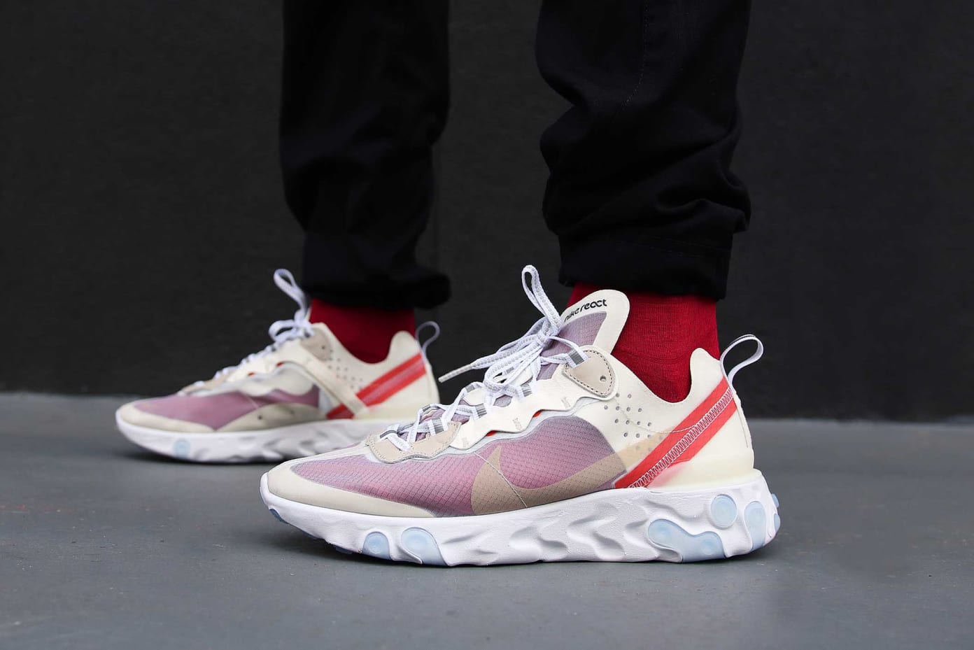 nike react element 87 pink