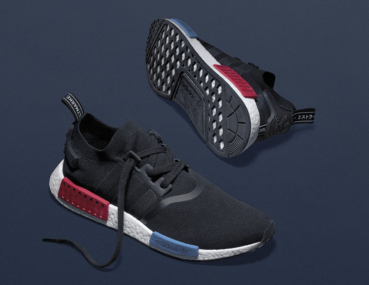 adidas NMD Runner PK White Red Blue | Shelflife