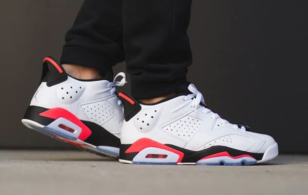 air jordan 6 low white infrared