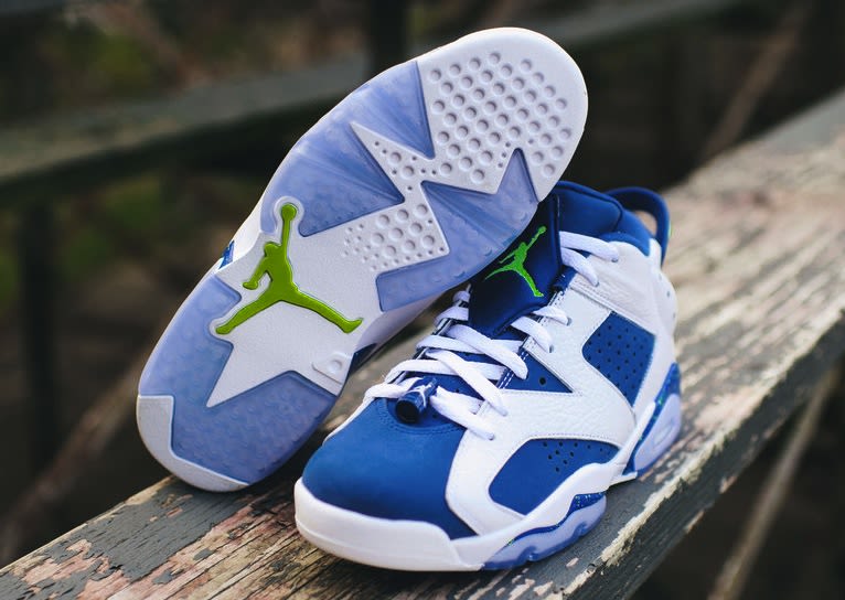 air jordan 6 low ghost green