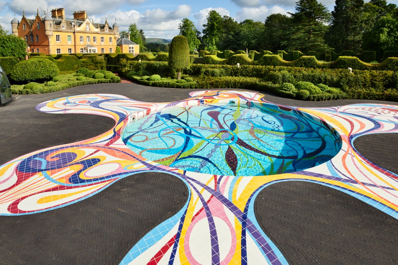 Artist Joana Vasconcelos Transforms Pool in Scotland Shelflife