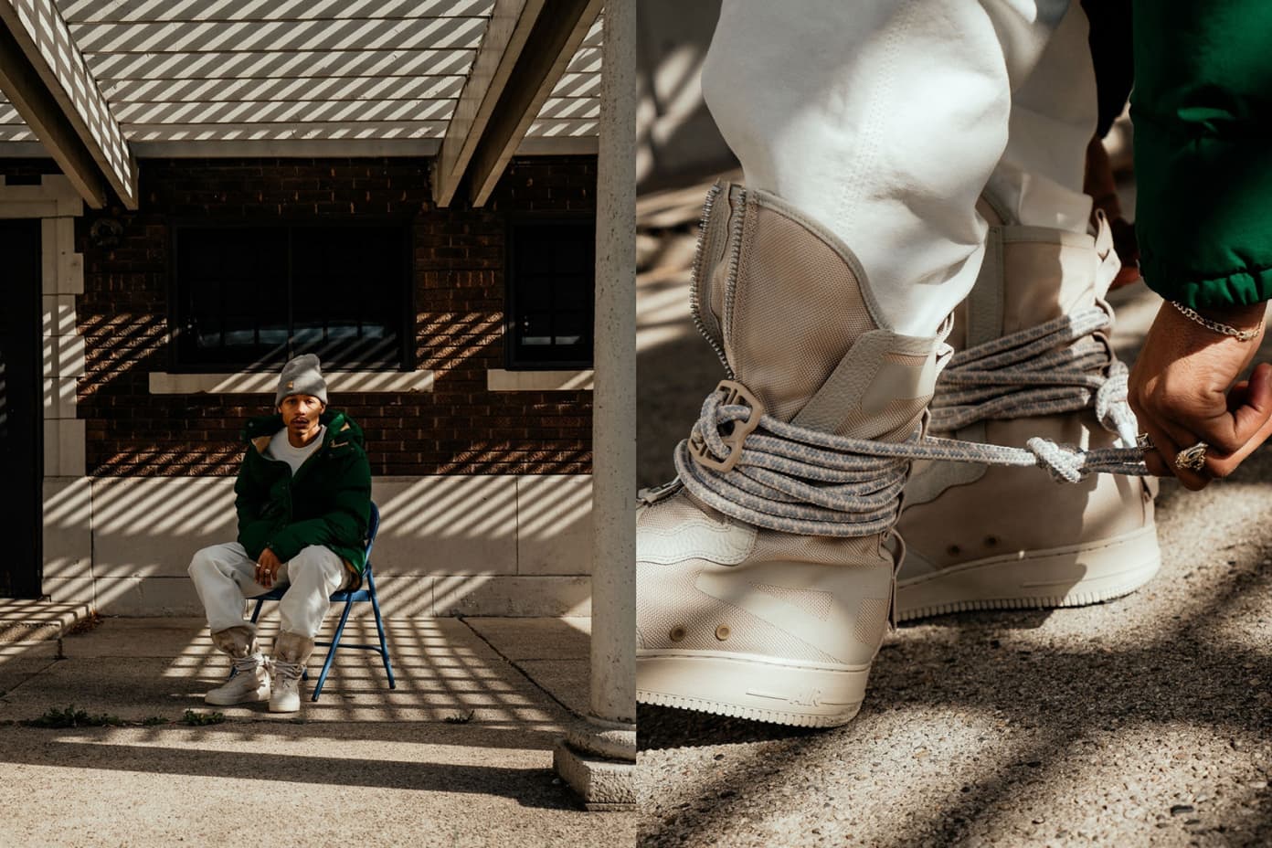 nike special field air force 1 high rattan