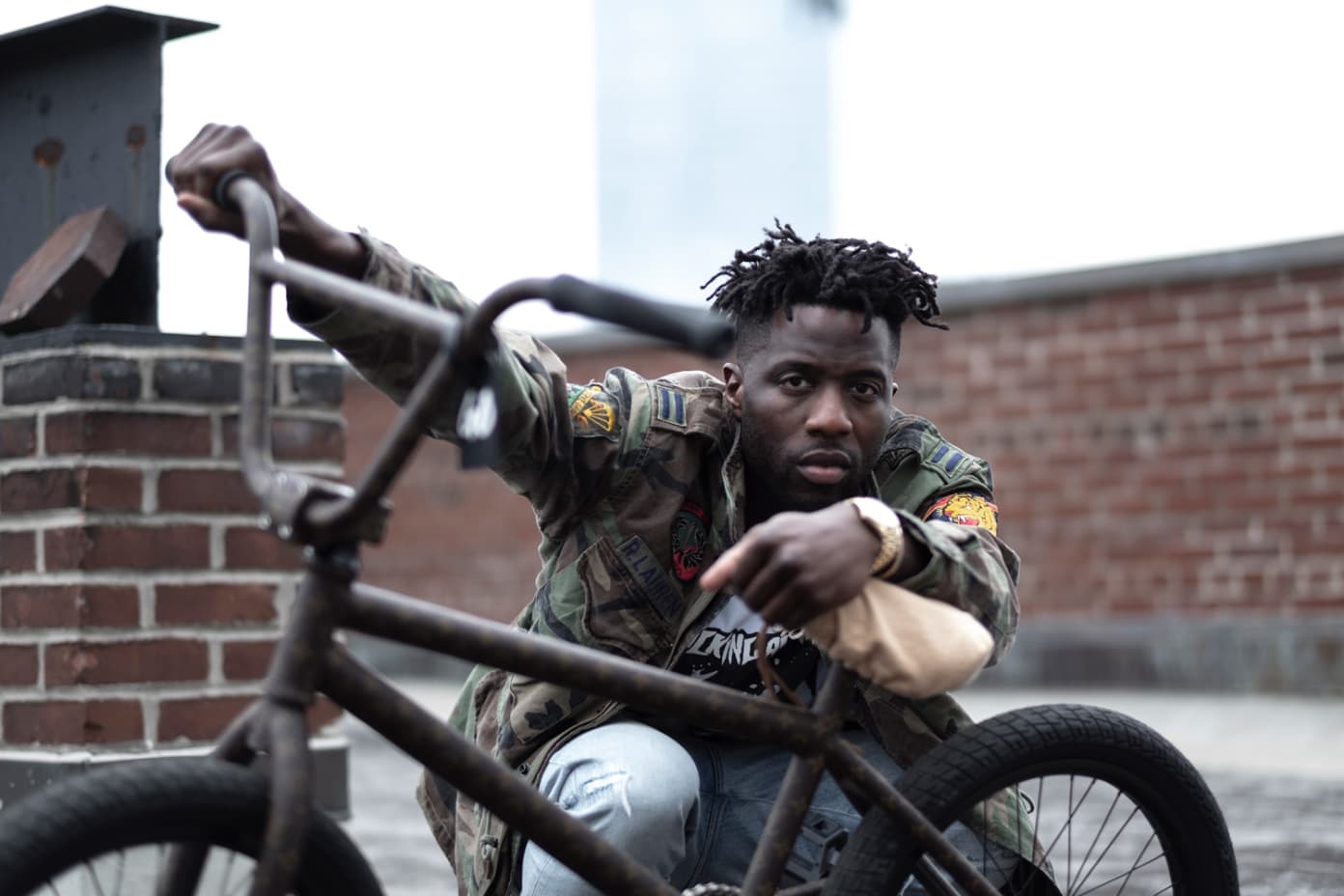 Nigel Sylvester's Latest Art Project Covers a BMX Bike With Louis Vuitton's  Monogram