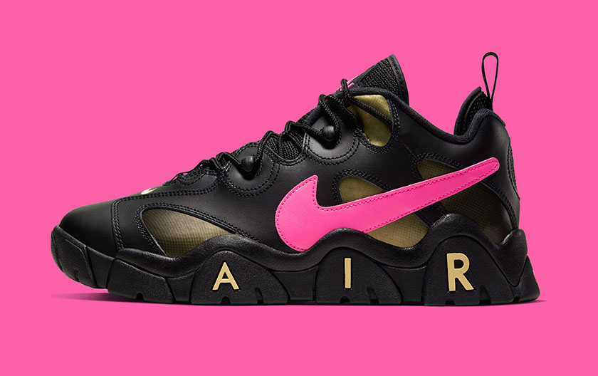 Nike Air Barrage Low Black/Pink Blast Release