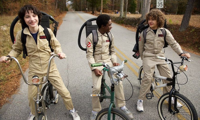 lucas bike stranger things