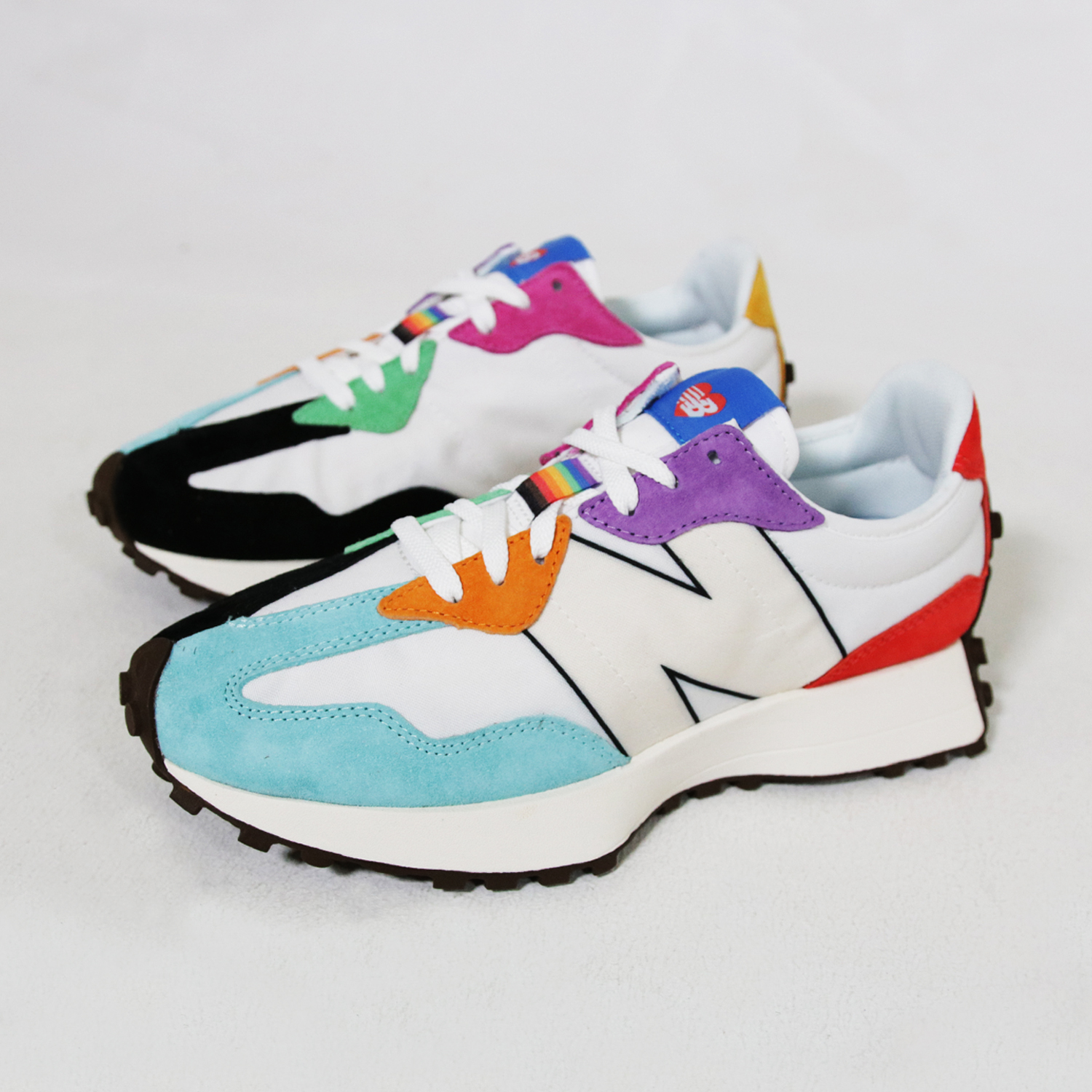 new balance rainbow shoes