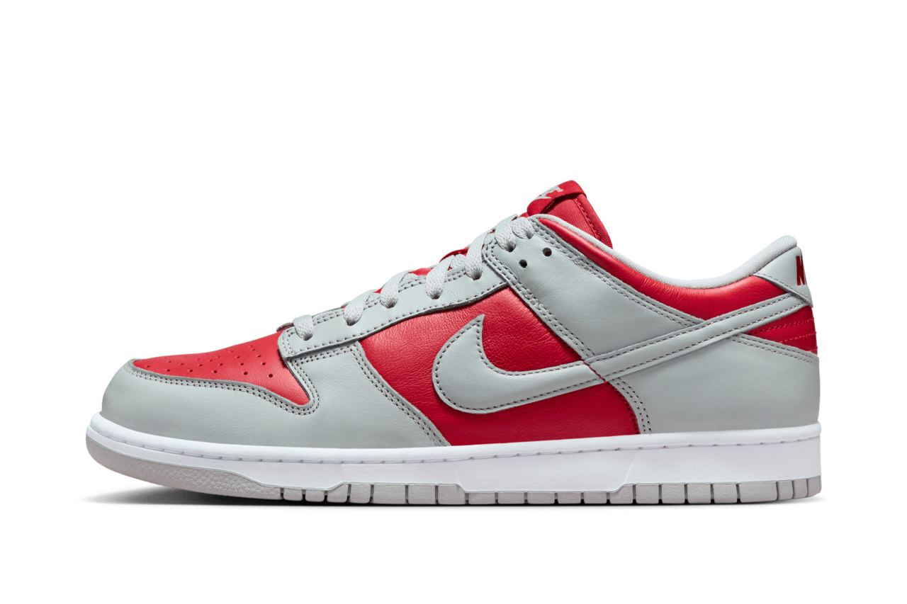 Nike Dunk Low 'varsity Red And Silver' Shelflife