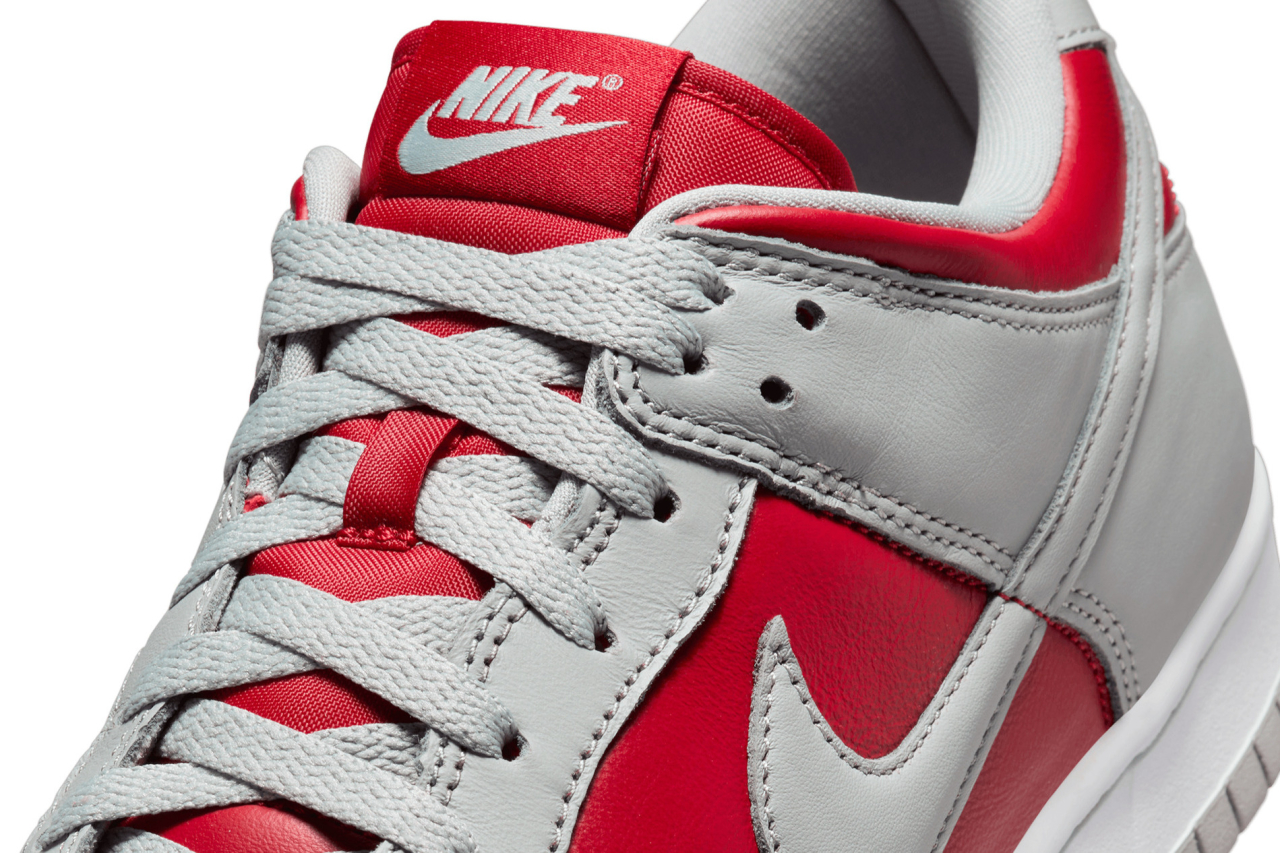 Nike Dunk Low 'varsity Red And Silver' Shelflife