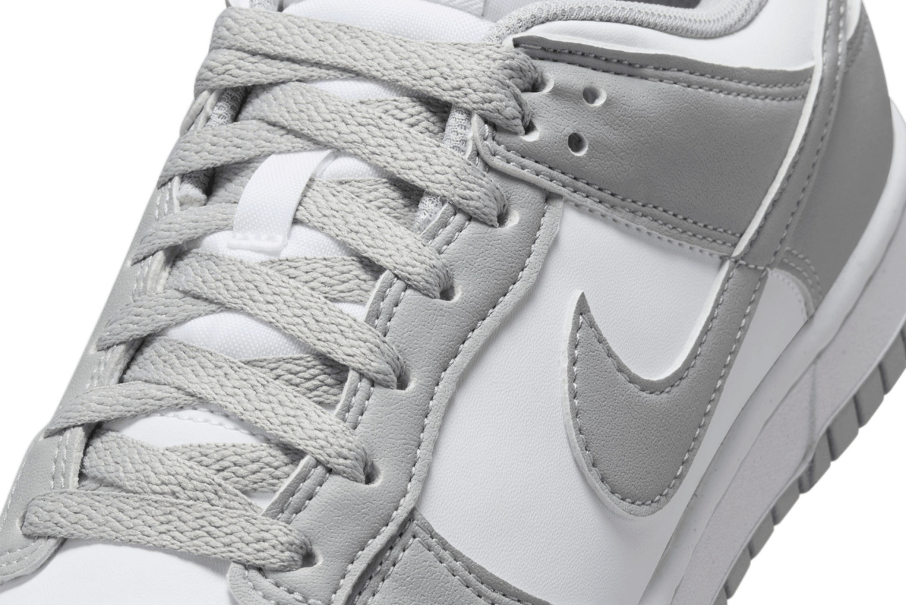 grey and white nikes womens