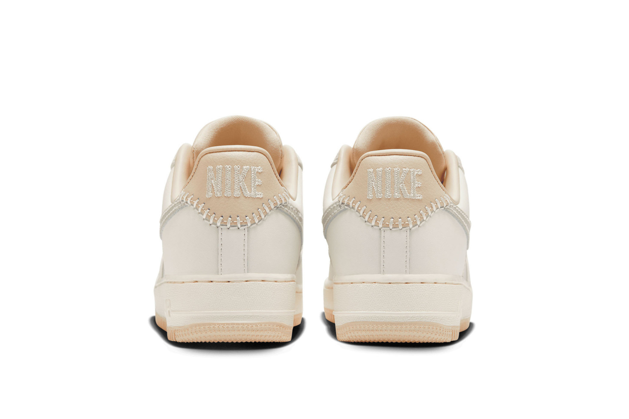 Nike Women'S Air Force 1 '07 'Light Bone & Pink Oxford' | Shelflife