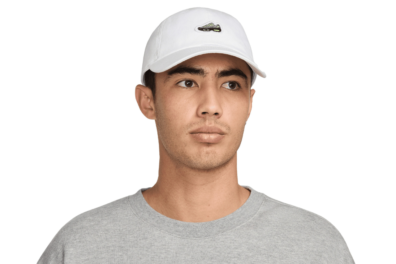 white airmax hat