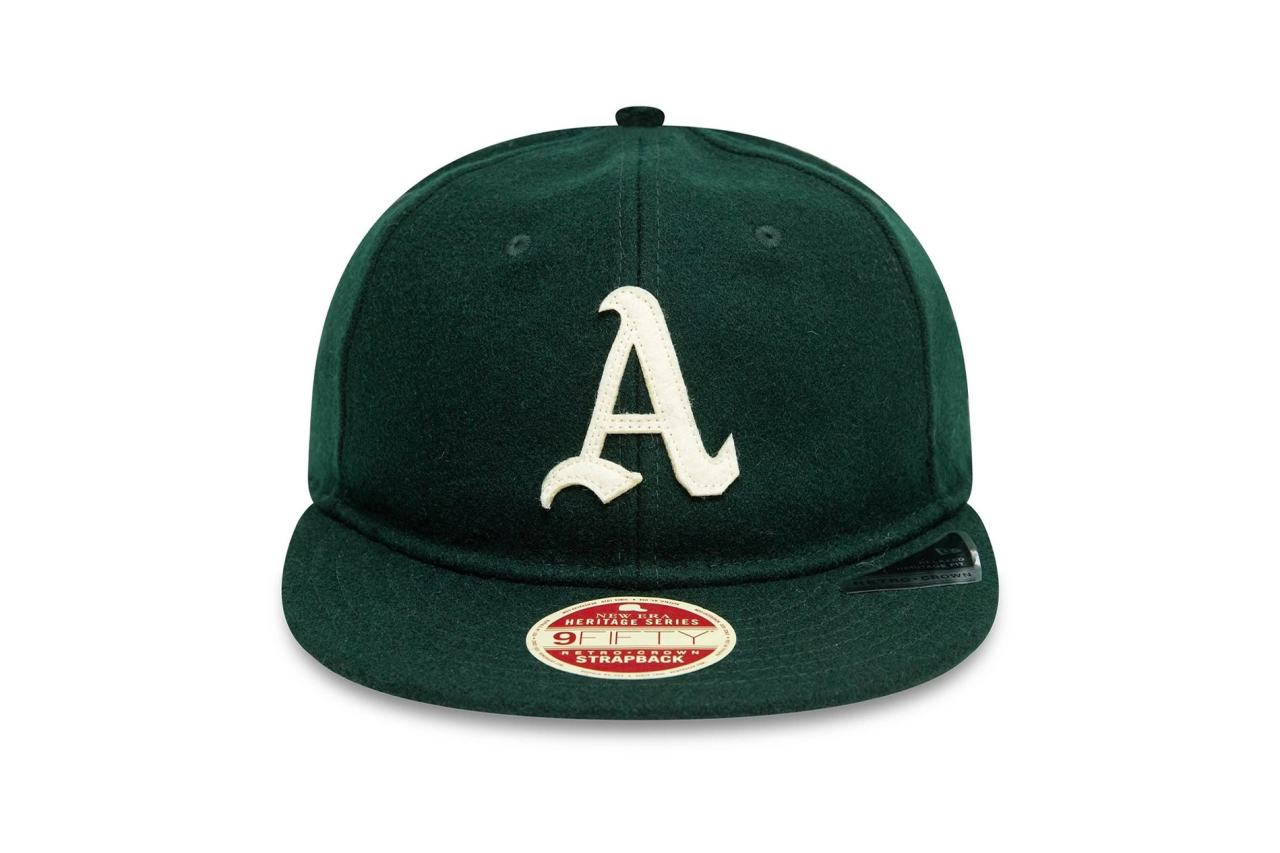 帽子 OFF-WHITE NEW ERA MLB ATHLETICS CAP New Era MLB Heritage Series 9FIFTY RC Oakland Athletics Cap
