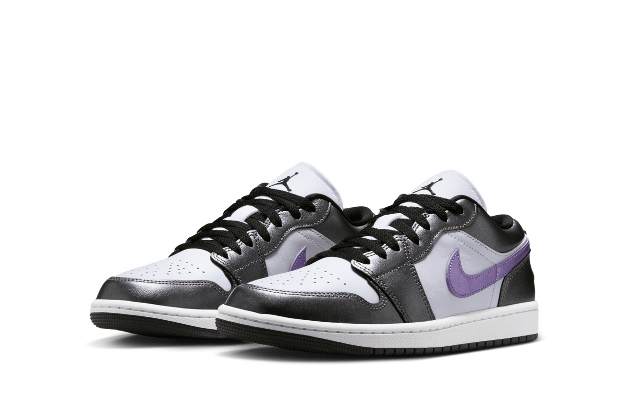 purple metallic nike