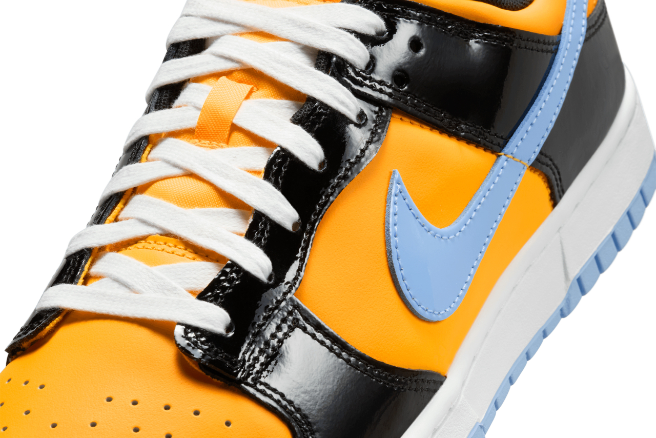 dunk low retro sneakers orange