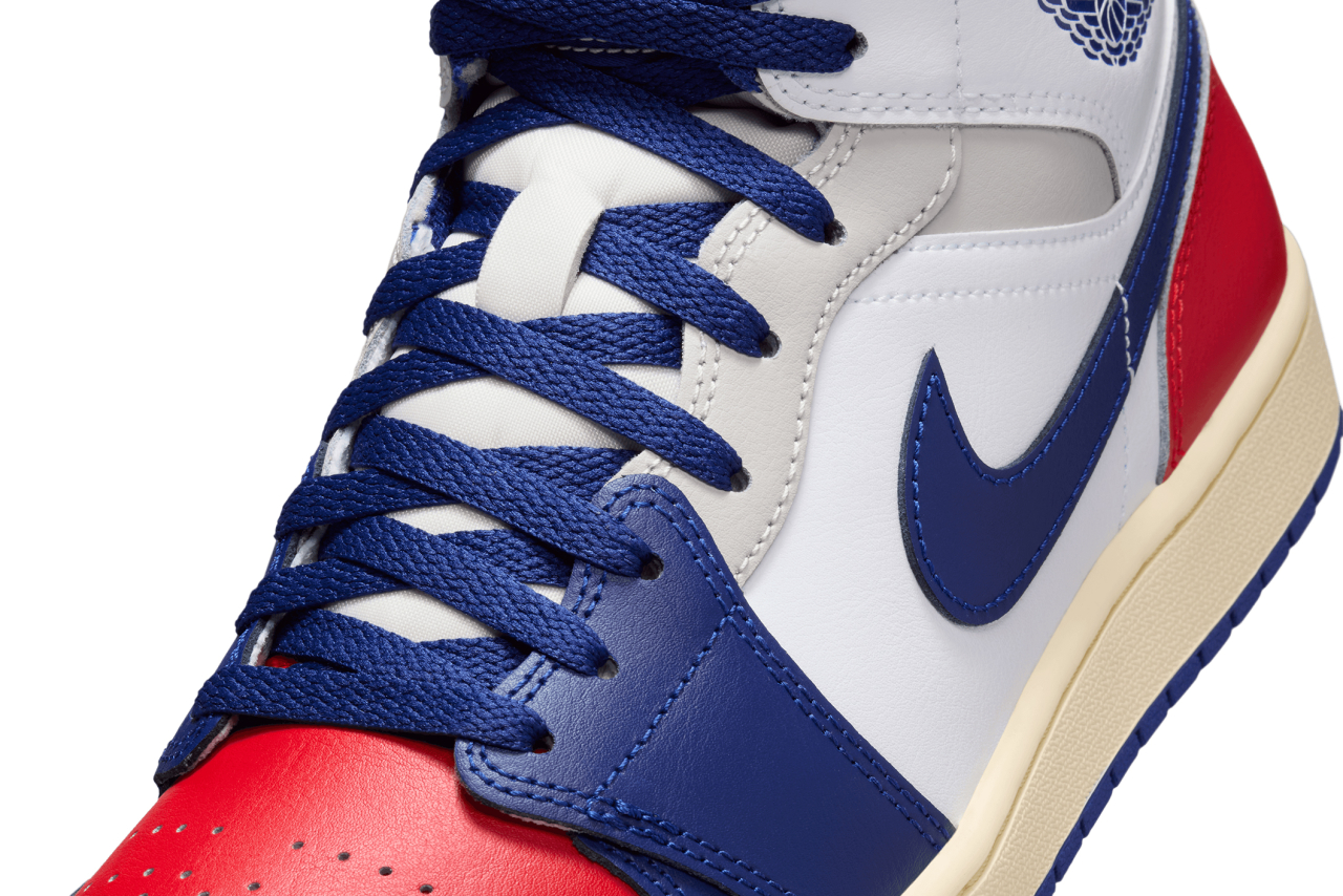 red white and blue ones jordan