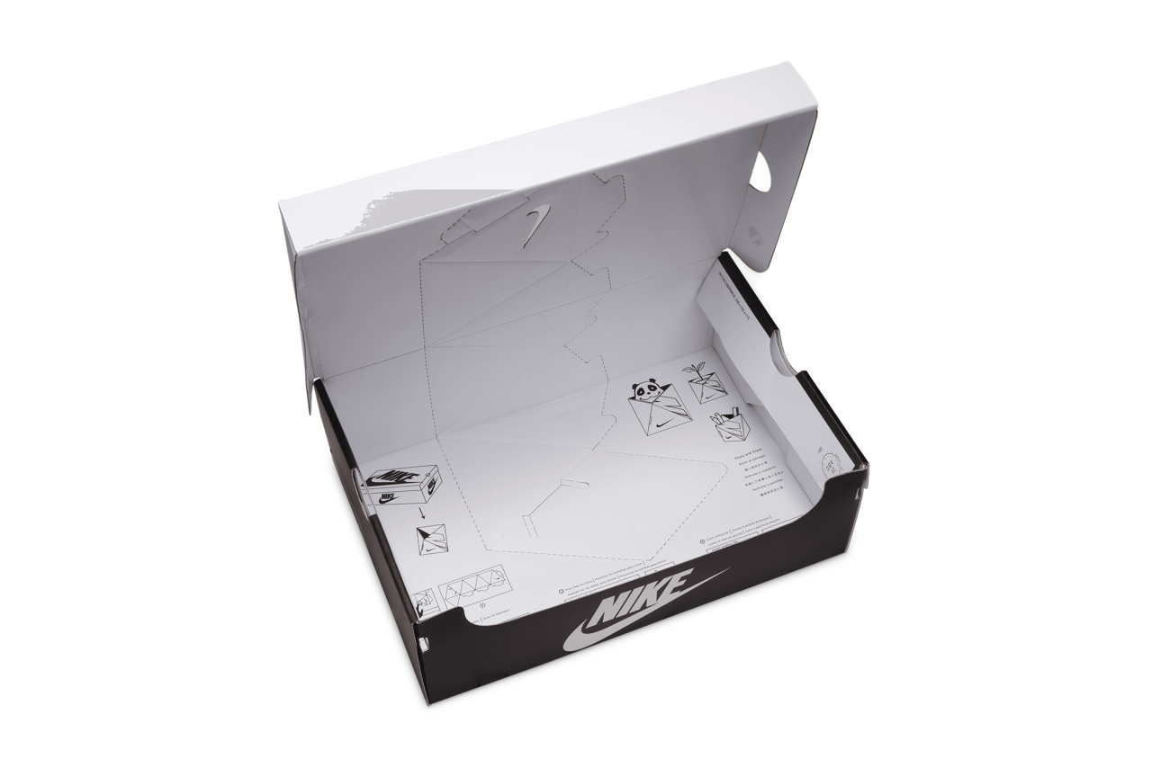 nike dunk panda box
