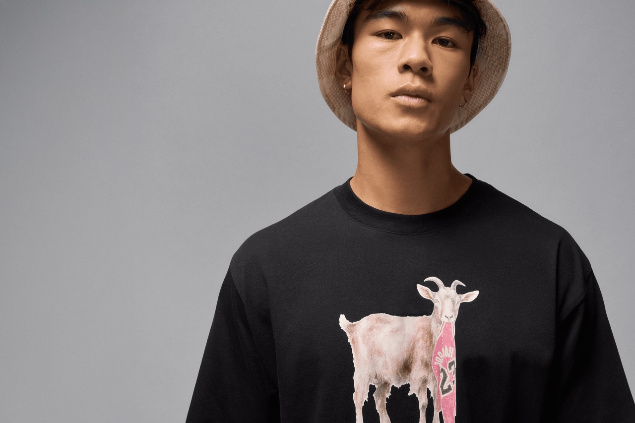 jordan goat shirt nike