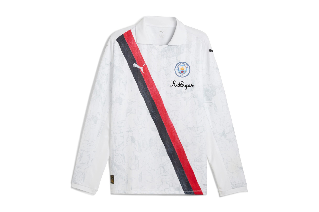 KidSuper X Puma Manchester City Long-Sleeve Retro Jersey | Shelflife