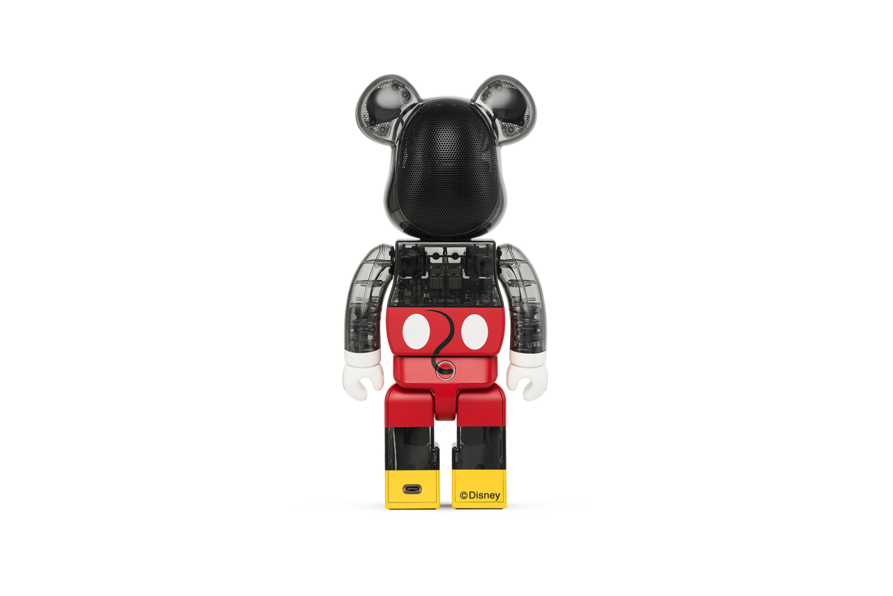 Mickey Mouse x Medicom Toy Bearbrick Audio 400% Portable Bluetooth