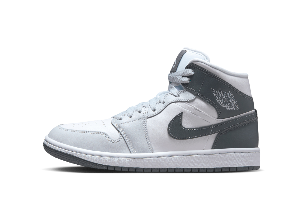 Air Jordan 1 Women's Mid 'Smoke Grey' | Shelflife
