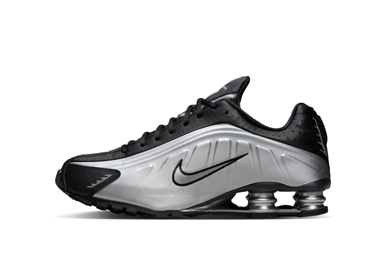 Nike Shox R4 'Metallic Silver & Black' | Shelflife