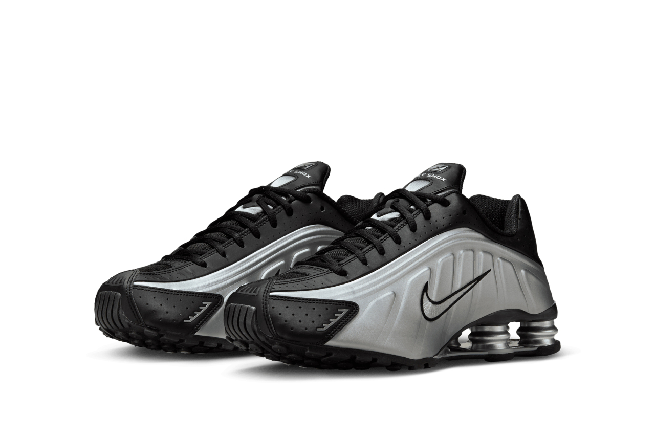 Nike Shox R4 'Metallic Silver & Black' | Shelflife
