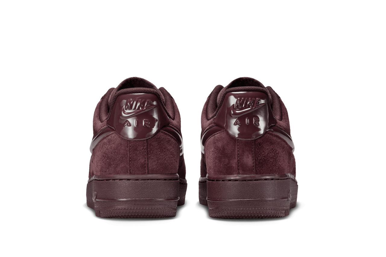 nike women's air force 1 burgundy