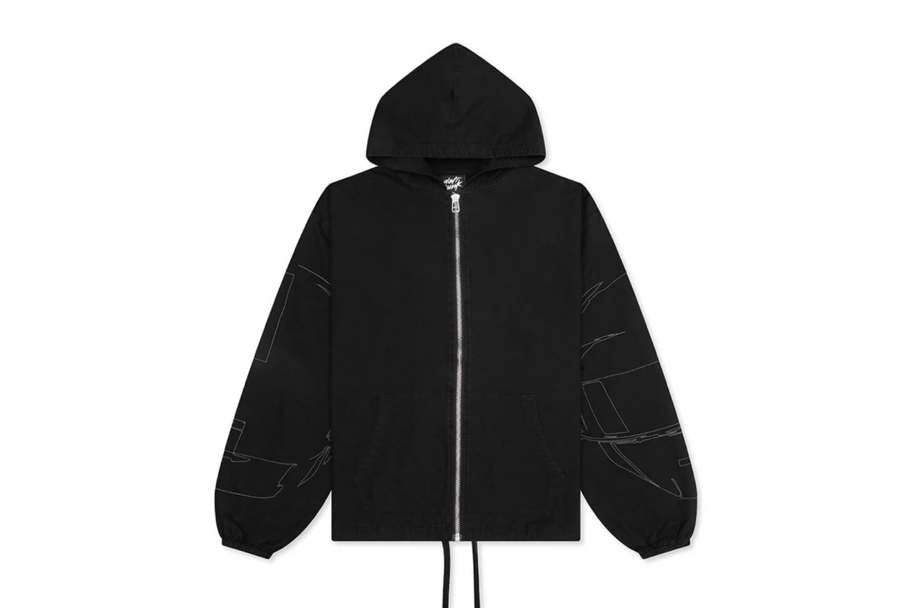 Daft Punk x Pleasures Digital Zip Poncho Hoodie | Shelflife