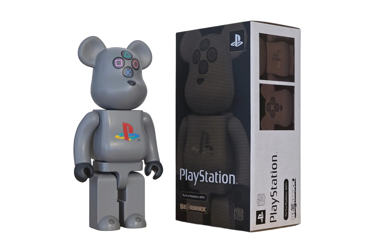 PlayStation X Medicom Toy Bearbrick 1st Generation 400% | Shelflife