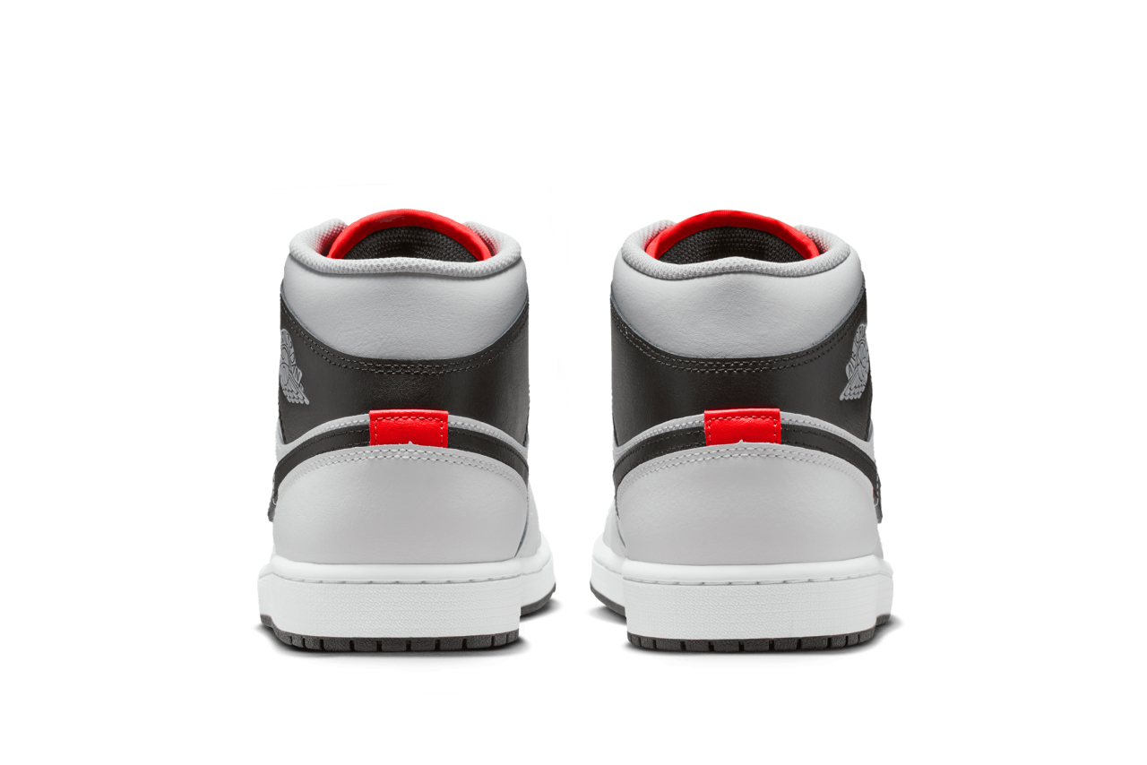 Air Jordan 1 Mid 'Neutral Grey & Infrared' | Shelflife