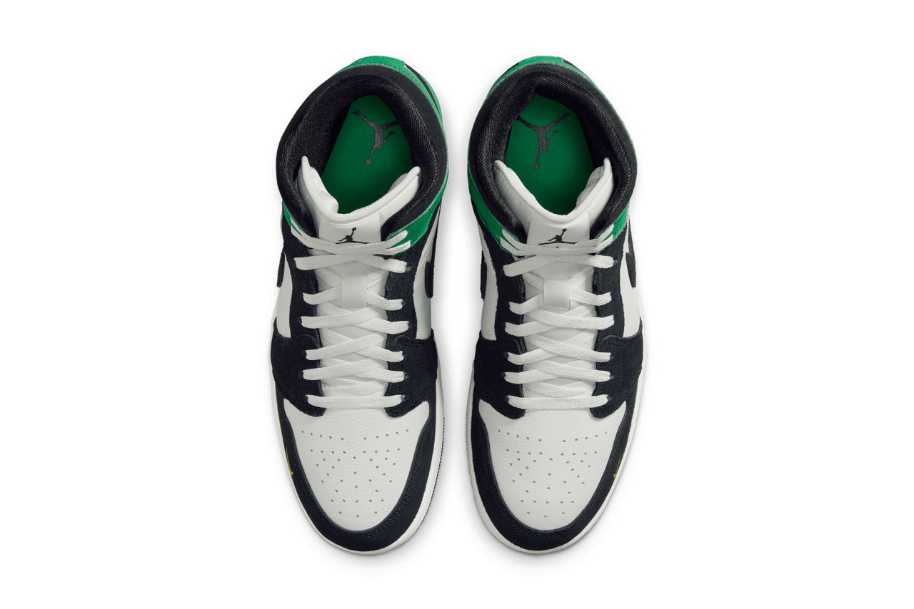 Air Jordan 1 Mid SE 'Lucky Green & University Gold' | Shelflife