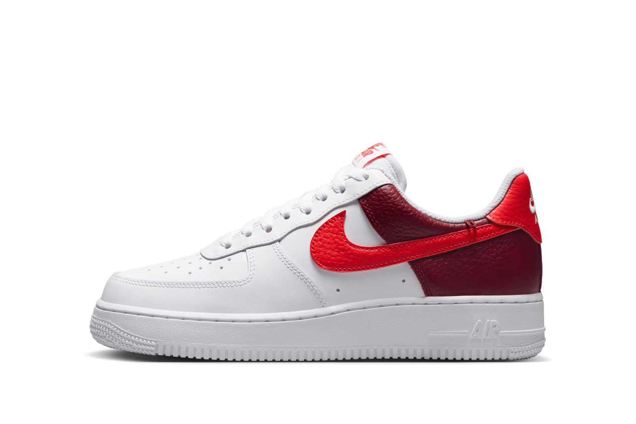 Nike Air Force 1 ホワイト/レッド Nike Women's Air Force 1 '07 'White & Team Red' | Shelflife