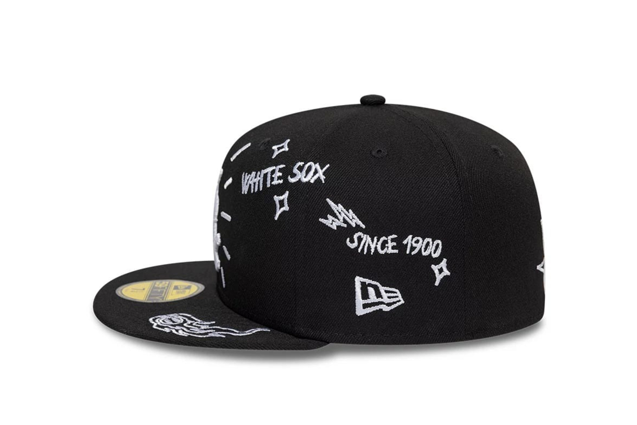 New Era Chicago White Sox MLB Scribble 59FIFTY Fitted Cap | Shelflife