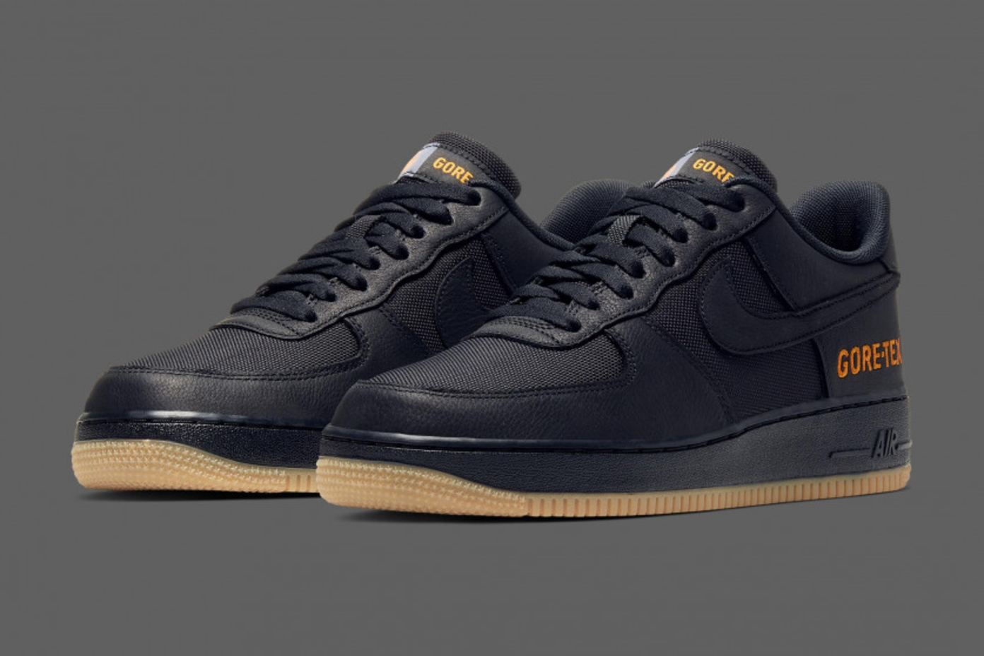 Nike Air Force 1 Gore-Tex - Black/Orange | Shelflife Nike Air Force 1 Gore-Tex - Black/Orange | Shelflife