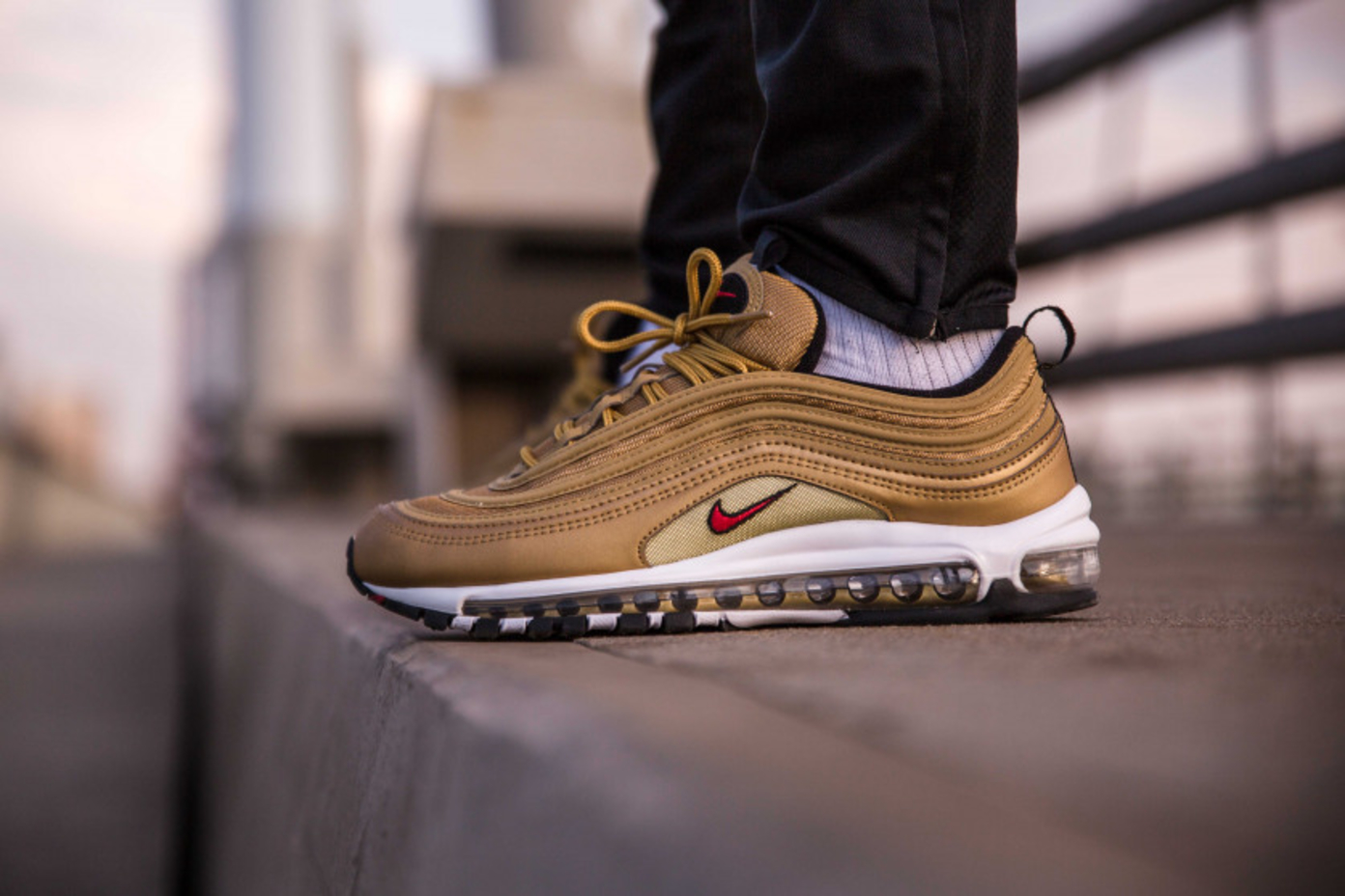 nike gold 97s