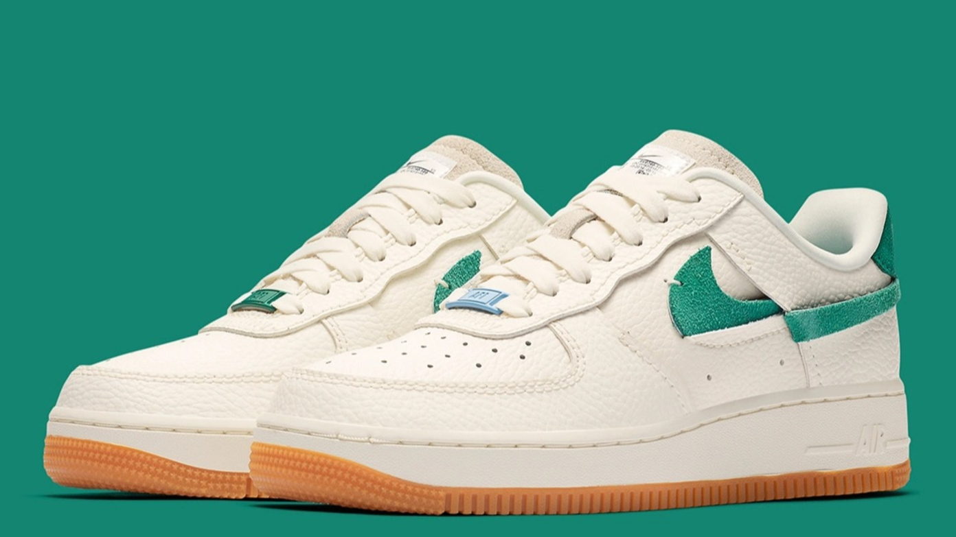 air force 1 vandalized sail green blue