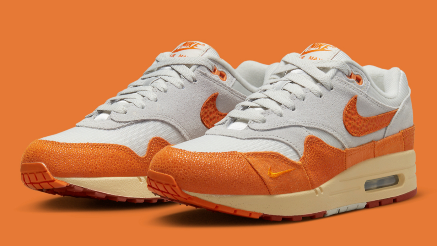 magma orange air max 1