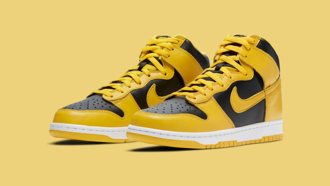 varsity maize dunk high