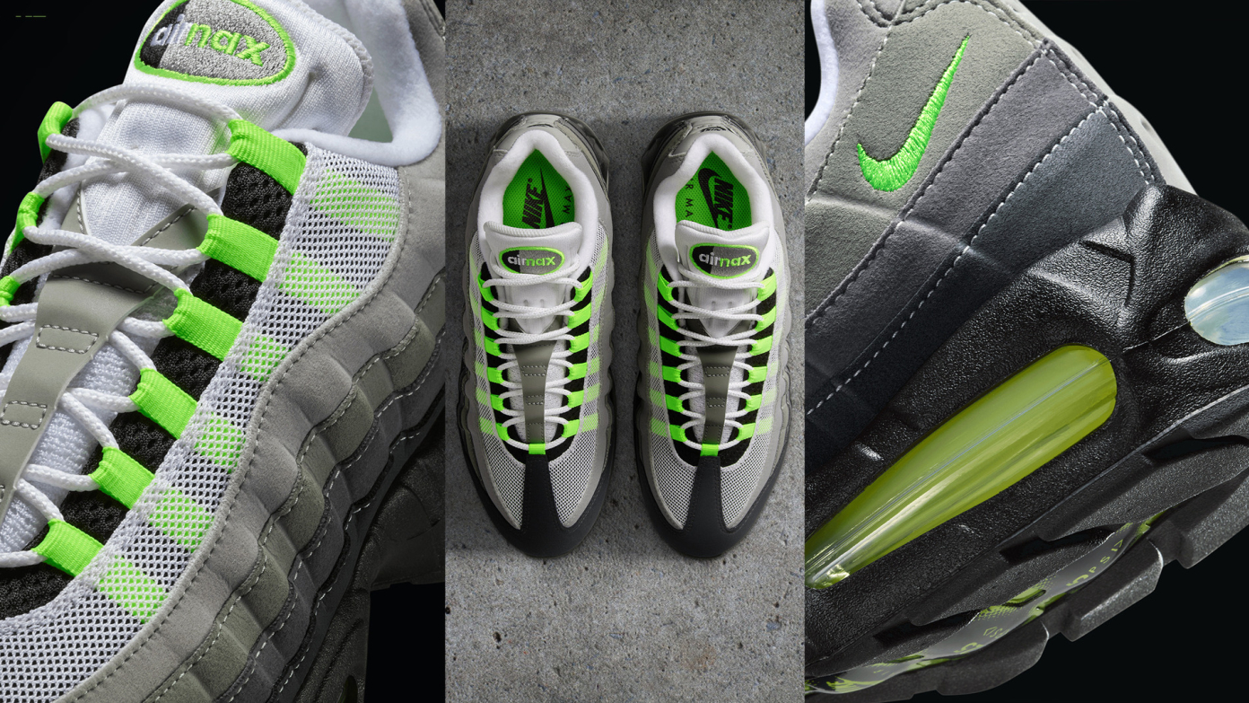 The Icon Returns: Nike Air Max 95 OG 'Neon' Drops This Week