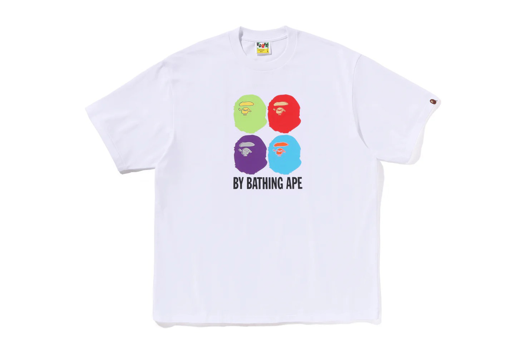 Bape Multi Ape Head By Bathing Ape Tee | Shelflife