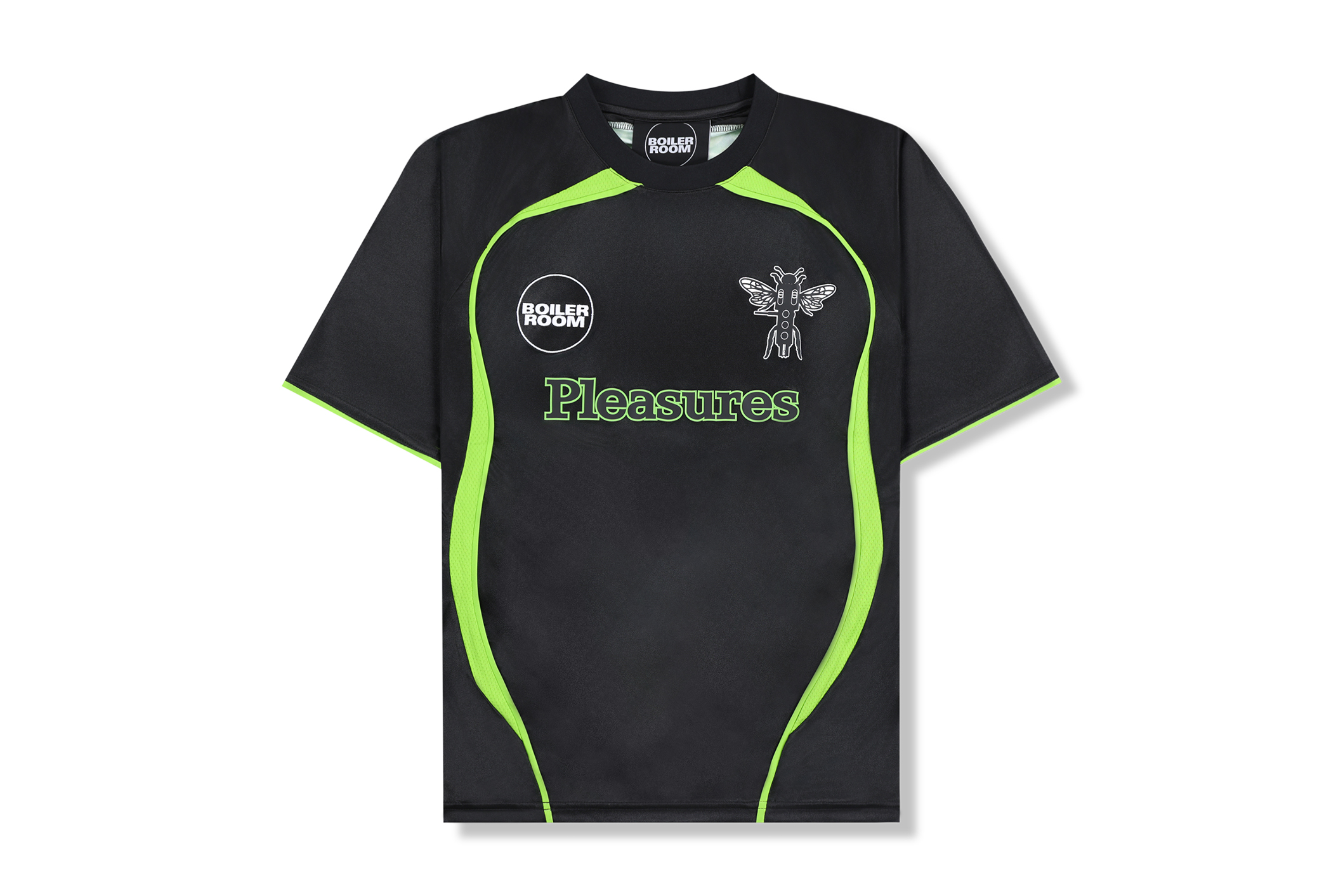Boiler Room x Pleasures Aqua Soccer Jersey | Shelflife