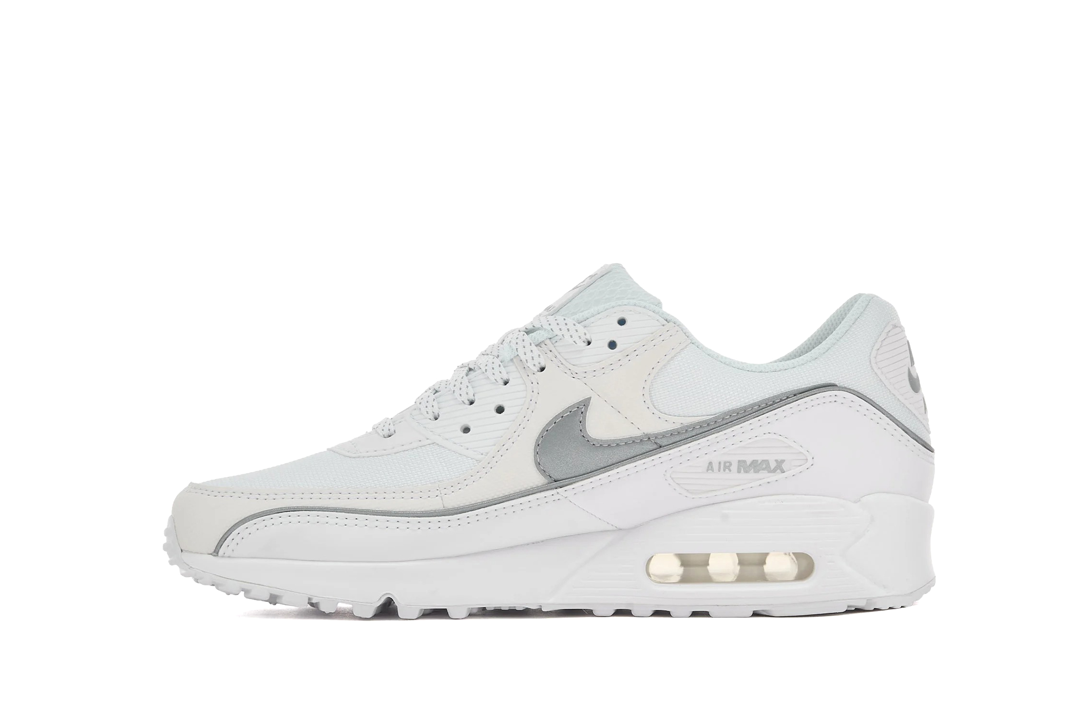 white and grey air max 90