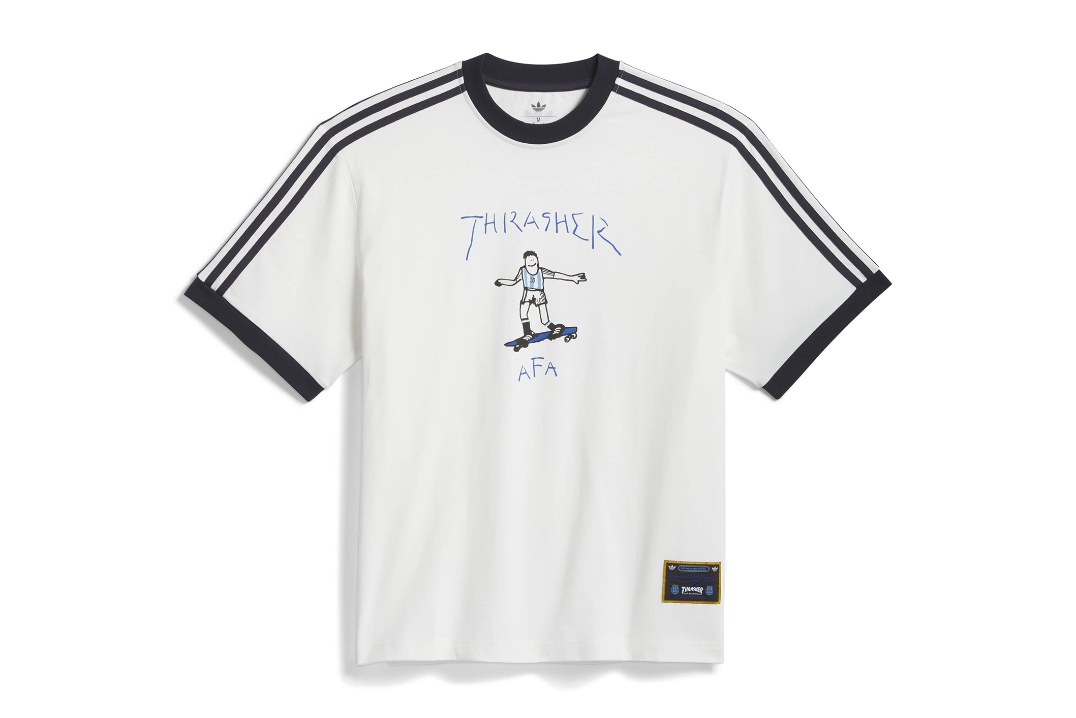 Thrasher x Argentina adidas Ringer Tee | Shelflife