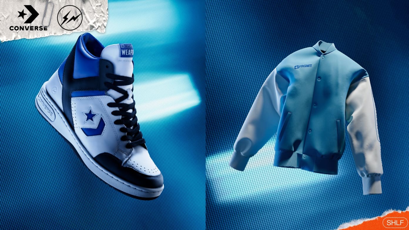 CONVERSE WEAPON×Fragment Hiroshi Fujiwara's fragment design Brings Its Iconic Blue to
