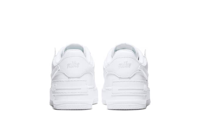 Nike Women's Air Force Shadow 'triple White' Shelflife