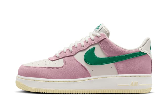 Pink Swoosh Af1 Nike Air Force Low Pink Paisley Where To Buy