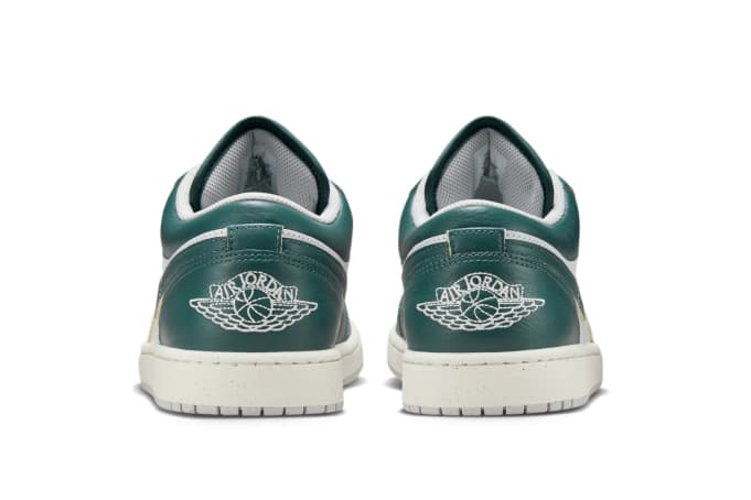 air jordan 1 low mystic green footlocker