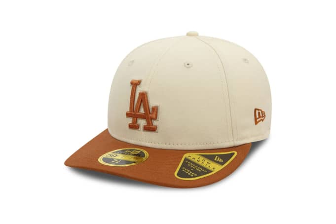 Gold Dodgers Low Profile World Series Hat New Era LA Dodgers