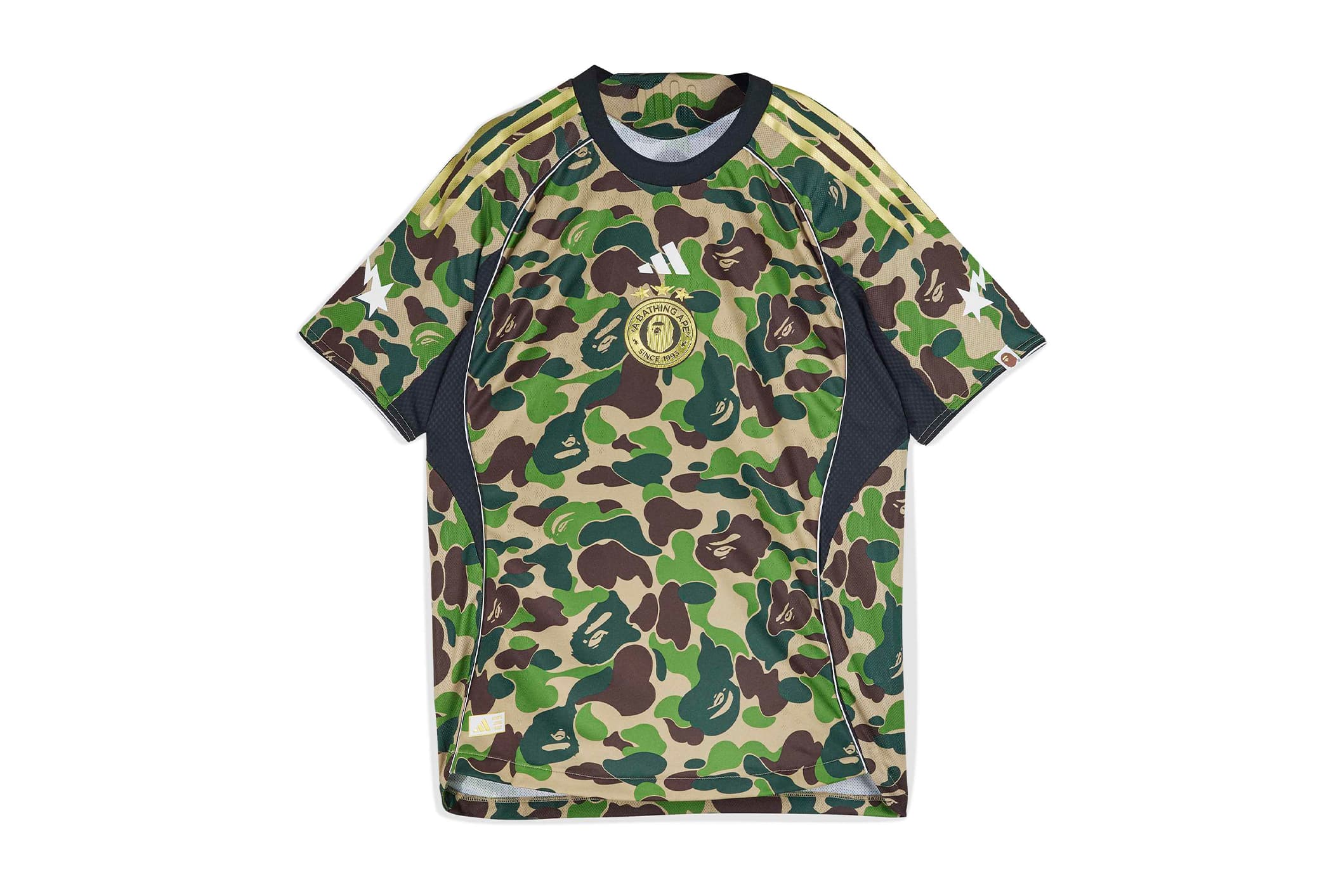 ウェア adidas x A BATHING APE BAPE Jersey Tops BAPE x adidas Football Jersey | Shelflife